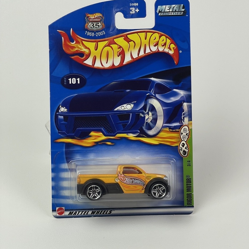 Hot Wheels 2003 First Editions Dodge M80 037‎ Metal Collection Yellow